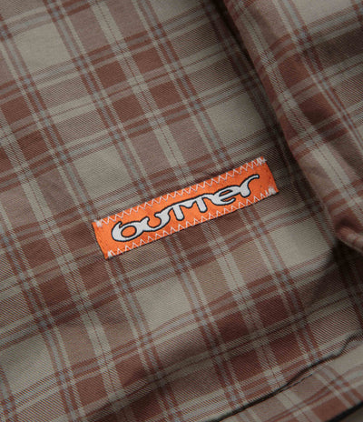 Butter Goods Reversible Dugout Pullover Jacket - Black / Stone