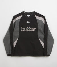Butter Goods Ridge Sport Crewneck Sweatshirt - Black | Flatspot