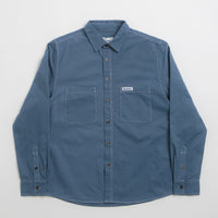 Butter Goods Ripstop Button Up Shirt in Work Blue thumbnail