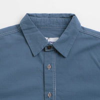 Butter Goods Ripstop Button Up Shirt in Work Blue thumbnail
