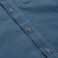 Butter Goods Ripstop Button Up Shirt in Work Blue thumbnail