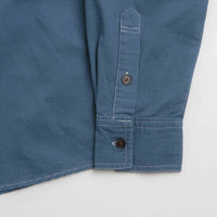 Butter Goods Ripstop Button Up Shirt in Work Blue thumbnail