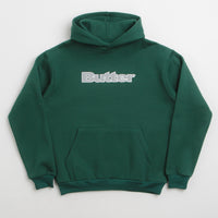 Butter Goods Ripstop Logo Applique Hoodie - Forest thumbnail