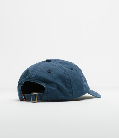 Butter Goods Ripstop Rounded Logo Cap - Washed Navy
