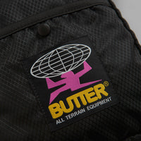 Butter Goods Ripstop Side Bag in Black thumbnail
