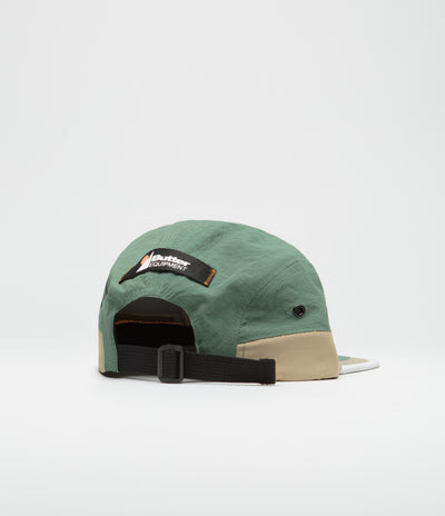 Butter Goods Ripstop Trail 5 Panel Cap - Sand / Forest