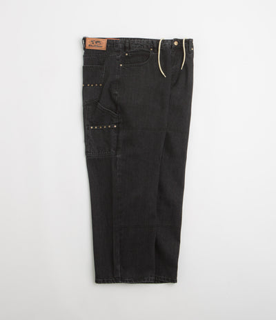 Butter Goods Rivet Jeans in Washed Black