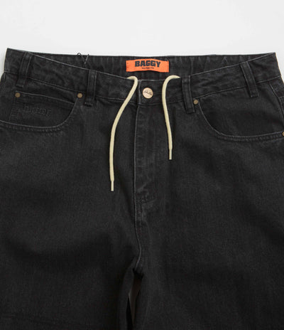 Butter Goods Rivet Jeans in Washed Black