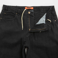 Butter Goods Rivet Jeans in Washed Black thumbnail