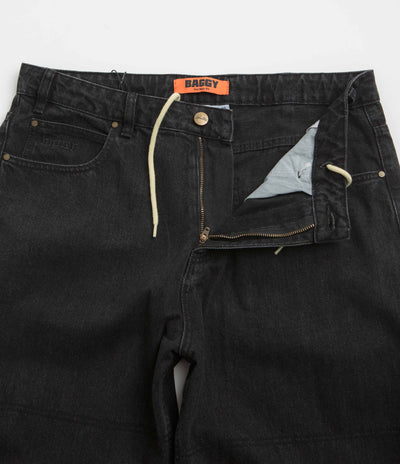 Butter Goods Rivet Jeans in Washed Black