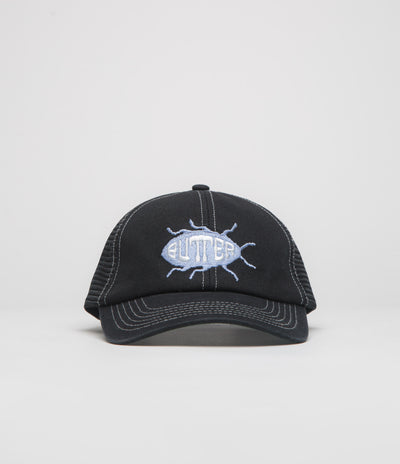 Butter Goods Roach Trucker Cap in Black