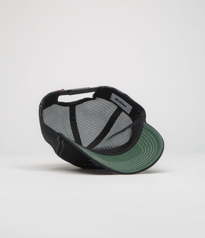 Butter Goods Roach Trucker Cap in Black