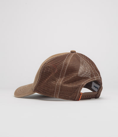 Butter Goods Roach Trucker Cap in Chocolate