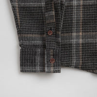 Butter Goods Rodent Flannel Shirt in Black and Grey thumbnail