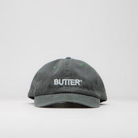 Butter Goods Rounded Logo Cap in Black thumbnail