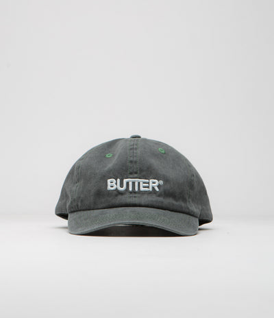 Butter Goods Rounded Logo Cap in Black
