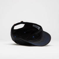 Butter Goods Rounded Logo Cap - Black / Blue thumbnail