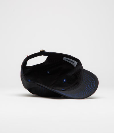 Butter Goods Rounded Logo Cap - Black / Blue