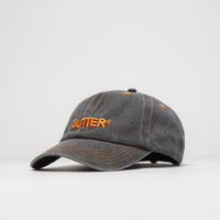 Butter Goods Rounded Logo Cap in Black and Orange thumbnail