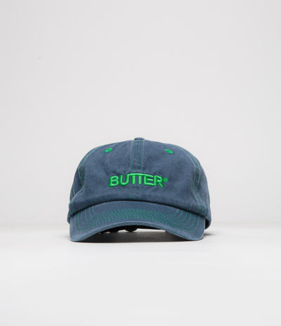 Butter Goods Rounded Logo Cap - Navy