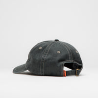 Butter Goods Rounded Logo Cap - Washed Black / Grey thumbnail