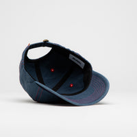 Butter Goods Rounded Logo Cap - Washed Navy thumbnail