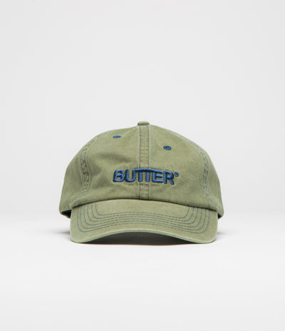Butter Goods Rounded Logo Cap - Washed Pear