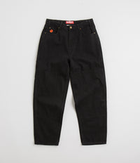 Butter Goods Santosuosso Double Knee Jeans in Washed Black