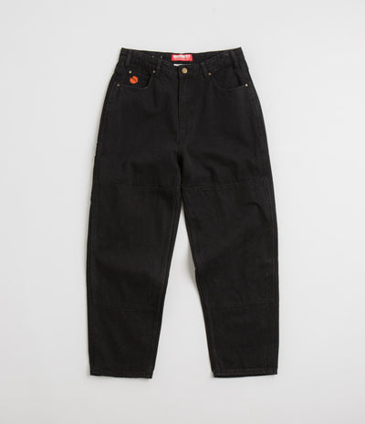 Butter Goods Santosuosso Double Knee Jeans - Washed Black