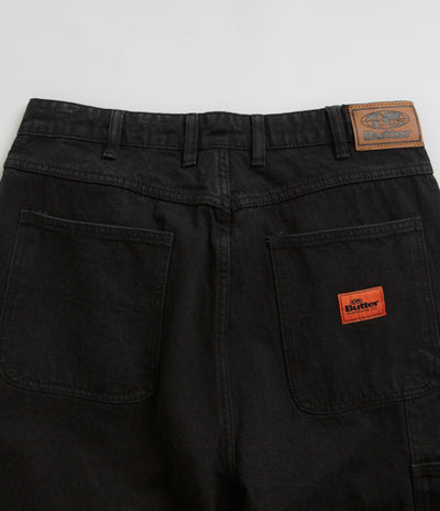 Butter Goods Santosuosso Double Knee Jeans - Washed Black