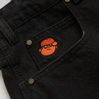 Butter Goods Santosuosso Double Knee Jeans - Washed Black thumbnail