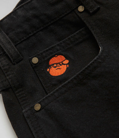 Butter Goods Santosuosso Double Knee Jeans - Washed Black