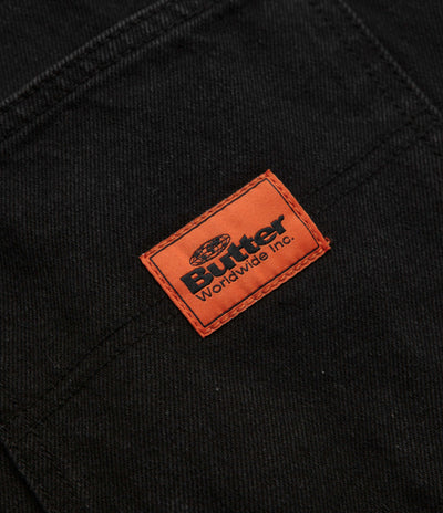 Butter Goods Santosuosso Double Knee Jeans - Washed Black