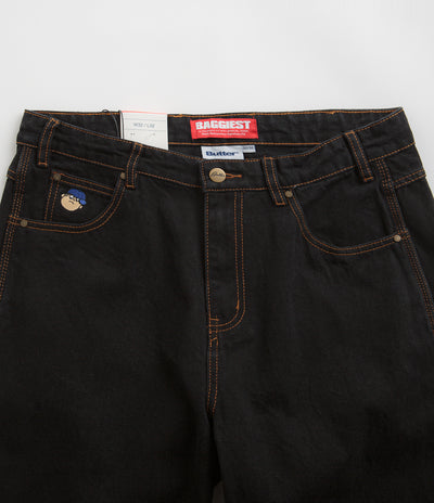 Butter Goods Santosuosso Jeans - Washed Black / Blue