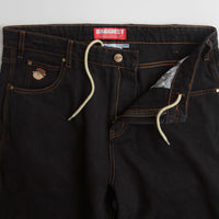 Butter Goods Santosuosso Jeans - Washed Black / Brown thumbnail