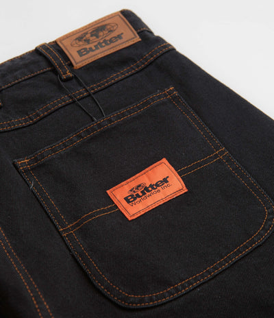 Butter Goods Santosuosso Jeans - Washed Black / Brown