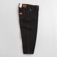 Butter Goods Santosuosso Jeans in Washed Black and Light Blue thumbnail