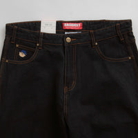 Butter Goods Santosuosso Jeans in Washed Black and Light Blue thumbnail