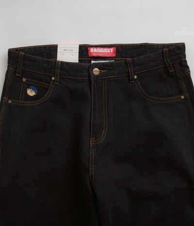 Butter Goods Santosuosso Jeans - Washed Black / Light Blue