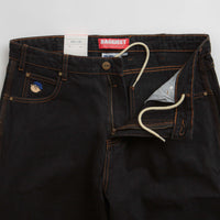 Butter Goods Santosuosso Jeans in Washed Black and Light Blue thumbnail