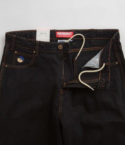 Butter Goods Santosuosso Jeans in Washed Black and Light Blue