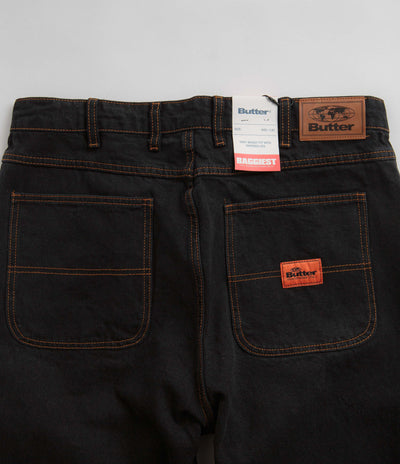 Butter Goods Santosuosso Jeans - Washed Black / Light Blue