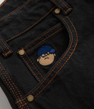 Butter Goods Santosuosso Jeans in Washed Black and Light Blue