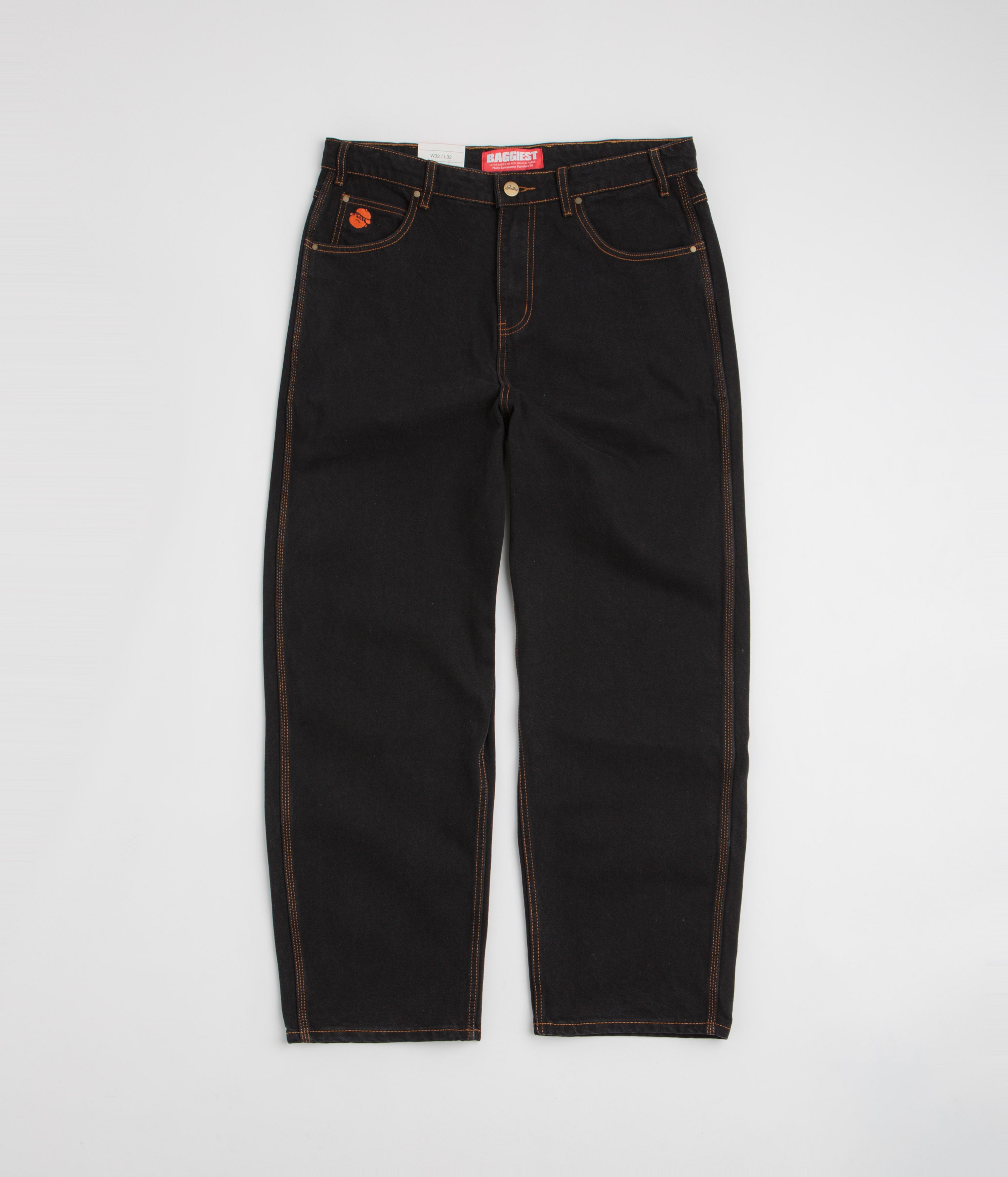 Butter Goods Santosuosso Denim Pants - Washed Black | Flatspot