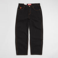 Butter Goods Santosuosso Jeans in Washed Black and Orange thumbnail