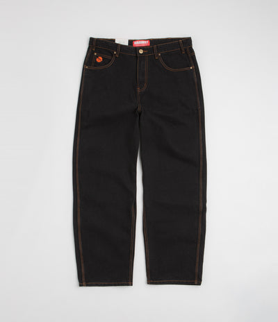 Butter Goods Santosuosso Jeans in Washed Black and Orange