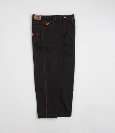 Butter Goods Santosuosso Jeans in Washed Black and Orange