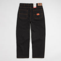 Butter Goods Santosuosso Jeans in Washed Black and Orange thumbnail