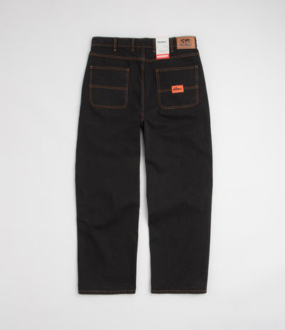 Butter Goods Santosuosso Jeans in Washed Black and Orange