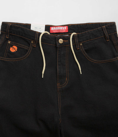 Butter Goods Santosuosso Jeans in Washed Black and Orange